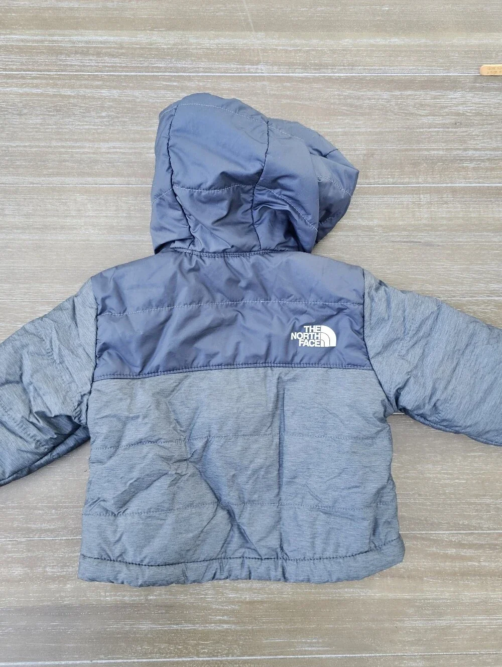 The North Face 0-3mo Fleece Lined Reversible Jacket
